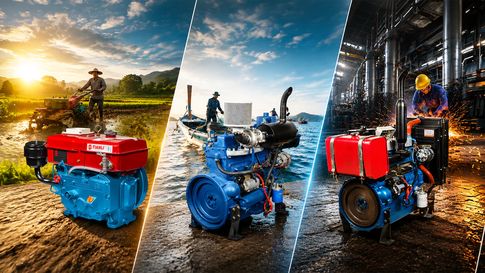 Tianli trusted diesel engines for various sectors across Indonesia.